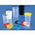 Sample container 200ml PP - with graduation - without lid