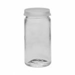 Bottle for pills 25ml white glass + snapcap