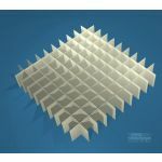 Grid dividers Bravo for 10x10 pl, H25mm, for tubes up to ø12mm
