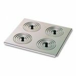 Falc Stainless steel lid with rings for 5 L bath