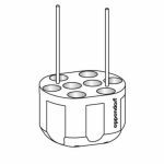 Epp SET: 2 Adapters - 8x5ml Eppendorf Tubes® for rotor S-4-72