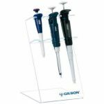 Trio portable rack for 3 Gilson pipettes