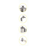 Robot-coupe - Bowl, knife, lid and scraper arm (Blixer 8 range)