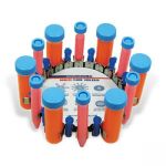 Scientific I. Vertical holder for 6x50ml/6x15ml/12 microtube - Genie2
