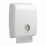 Dispenser AQUARIUS for C-fold towels, white