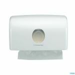 Dispenser AQUARIUS for Multifold hand towels, white