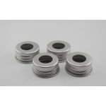 Aluminium scrcap D28mm with central hole D12mm