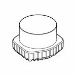 Eppendorf SET: 2 Adapters 1x Ø102x135mm/750ml for S-4xUniversal