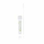 Nasopharyngeal flocked GREENswab + 3ml virus-inactivating medium