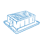 B-2R, Block for Riplate® 96/2000 μl