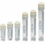  Barcoded CryoGen® Tubes 1D 5 ml - sterile -  graduated - writing area -  CLEARLINE