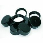 Black screw caps for bottle series 310