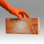 SHIELD Scientific - SHIELDskin™ ORANGE NITRILE™ 260 gloves